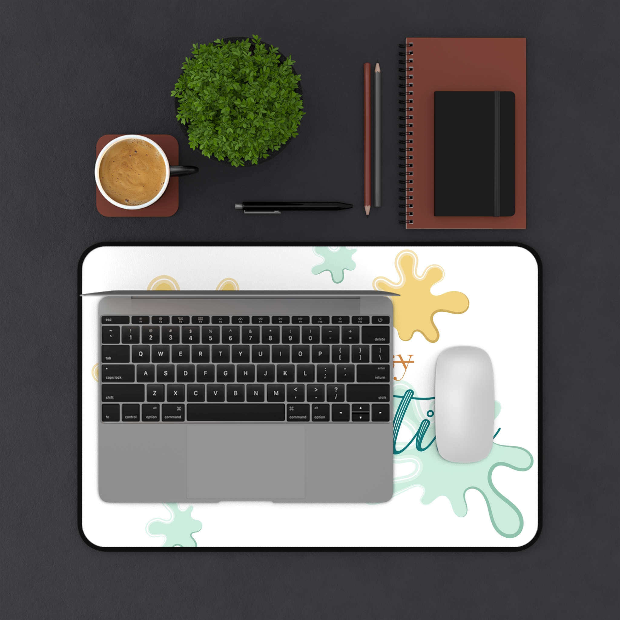 I'm Creative Desk Mat — Inspirational Messy Artist Mouse Pad - Image 3