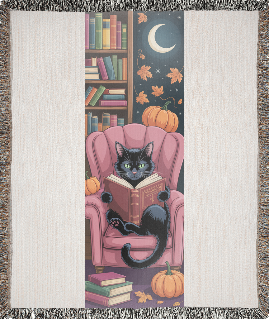 Literary Retreat Cat Blanket 2 Literary Retreat Cat Blanket
