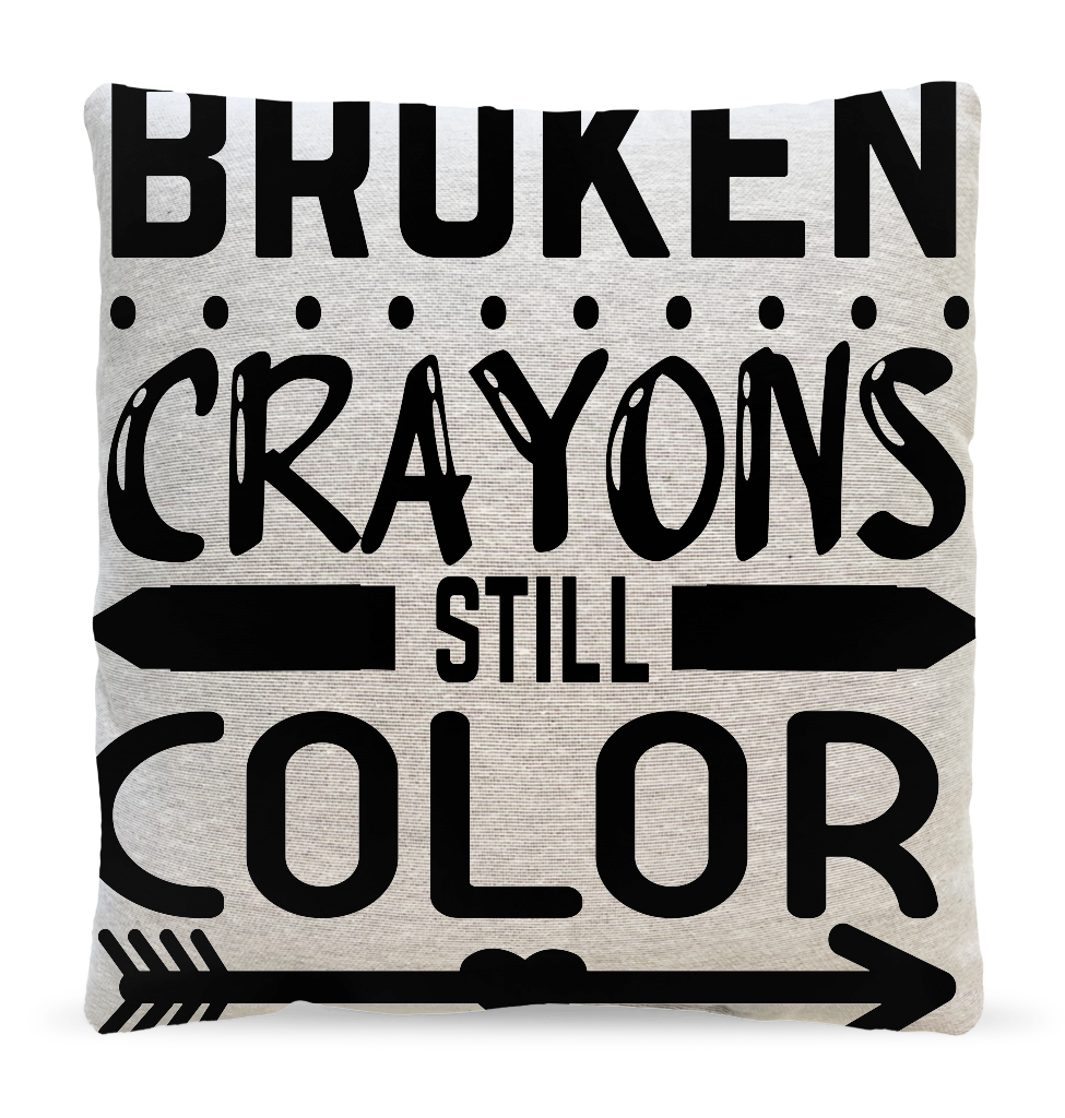 Still Color Classroom Pillow 1 Still Color Classroom Pillow