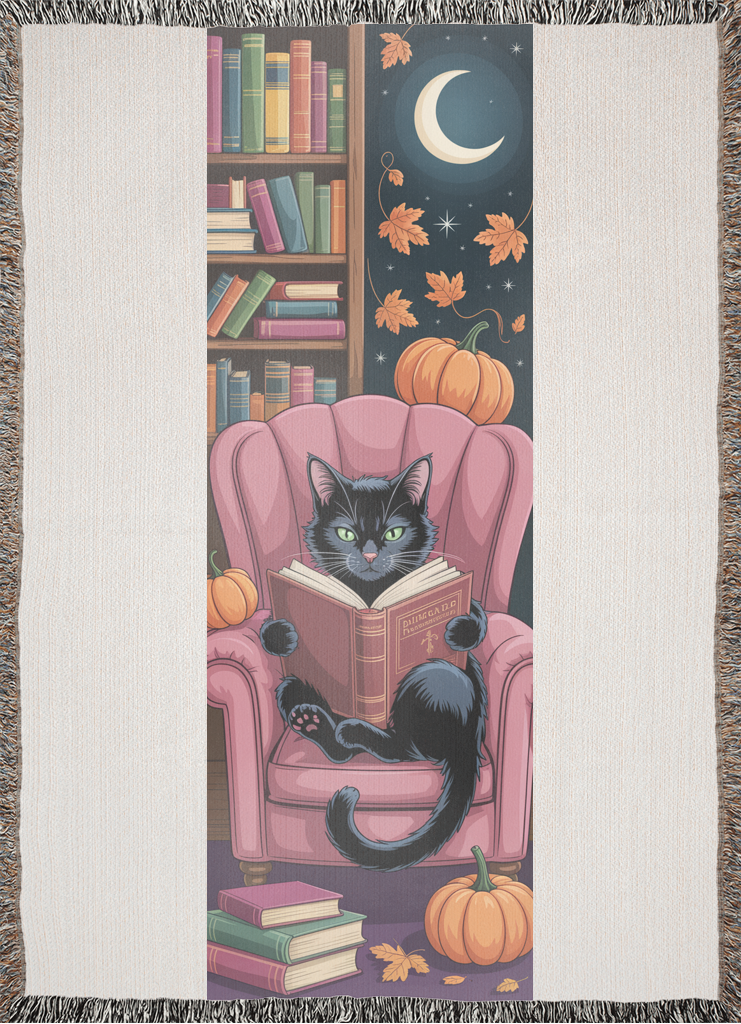 Literary Retreat Cat Blanket 1 Literary Retreat Cat Blanket